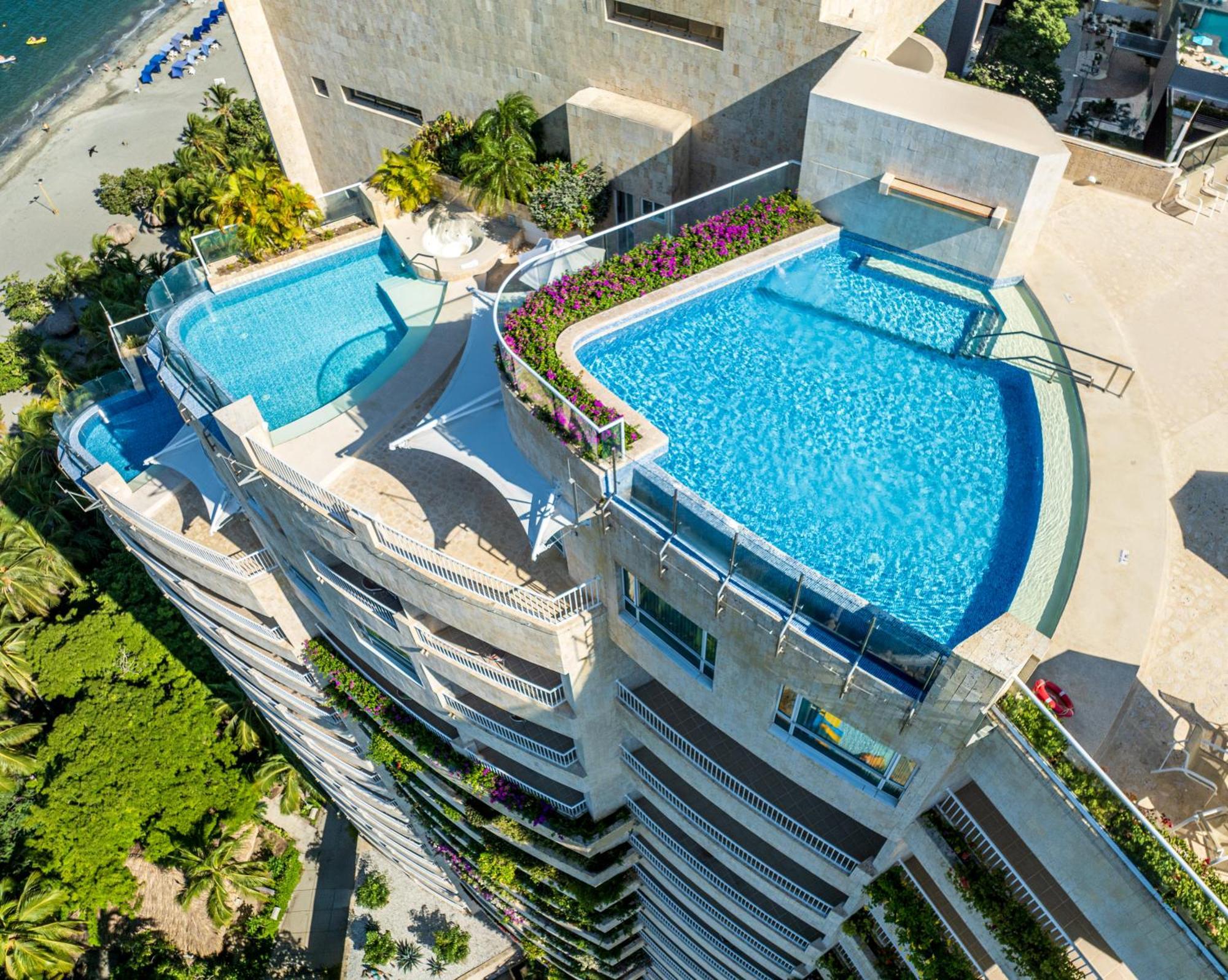 Hotel Irotama Lago Santa Marta  Exterior photo Aerial view of the rooftop pool