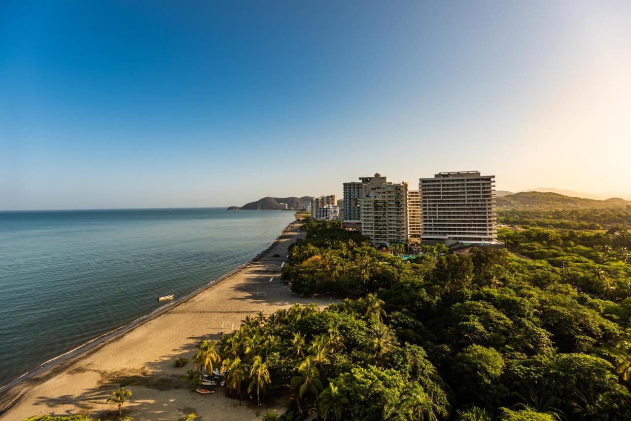Hotel Irotama Lago Santa Marta  Exterior photo View of the city from the coast